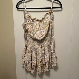 Off the shoulder romper